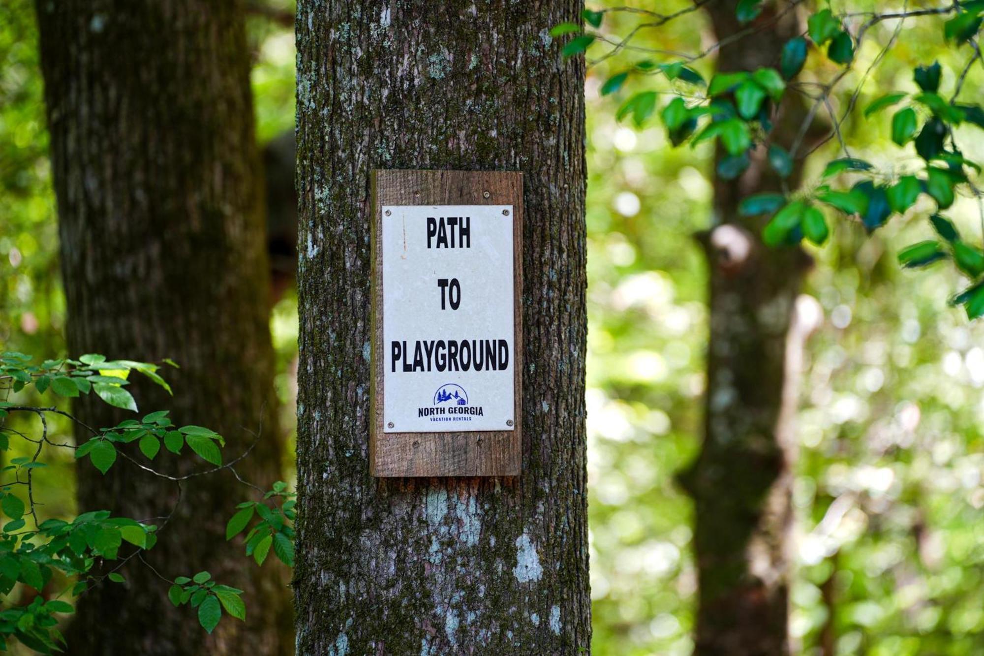 The Big Little Cabin - Hot Tub & Playground Dahlonega Esterno foto